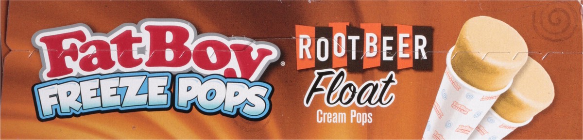 slide 2 of 13, Fat Boy Root Beer Float Freeze Pops 6 - 3 fl oz Squeezups, 6 ct