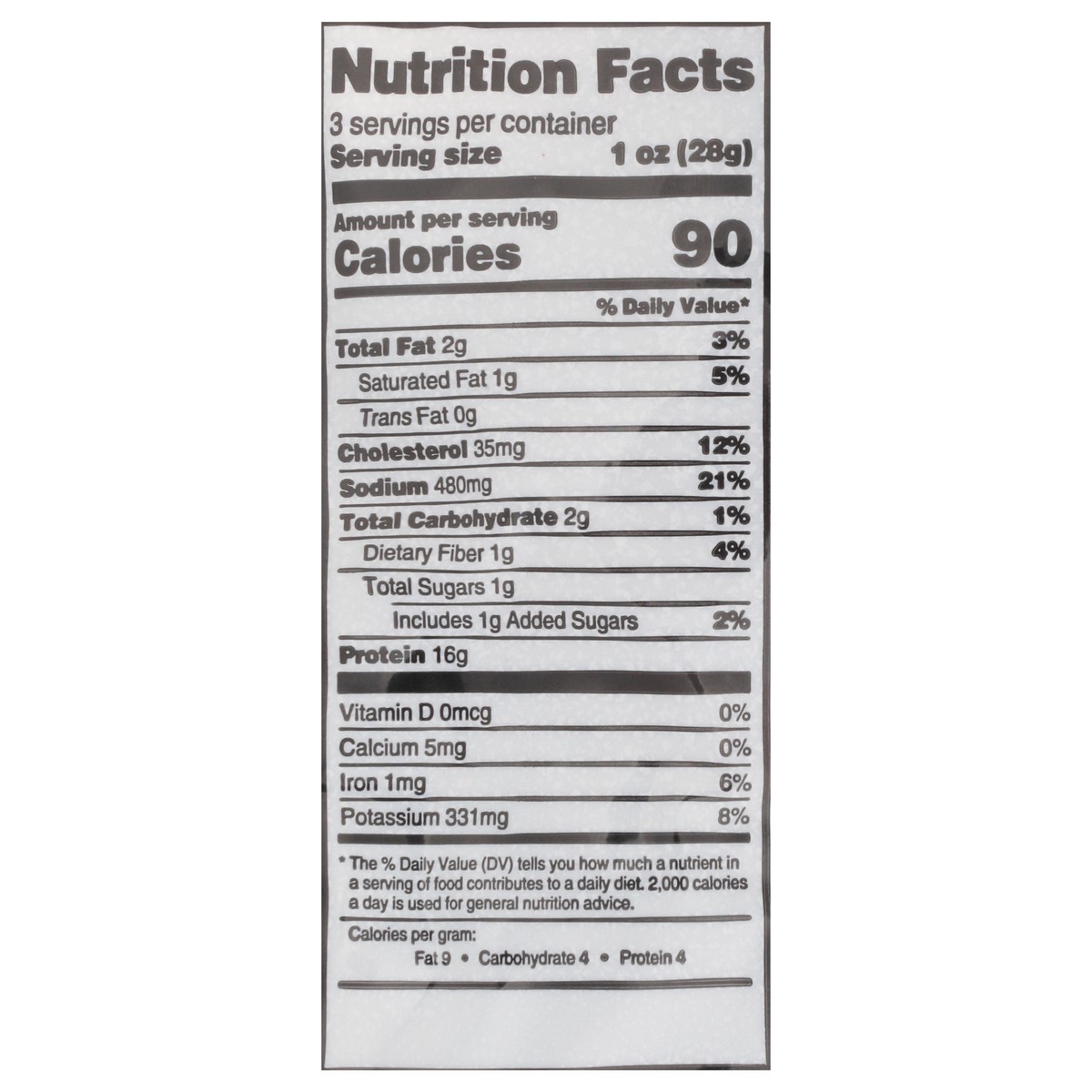 slide 5 of 13, No Man's Land Black Pepper Beef Jerky 3.0 oz, 3 oz