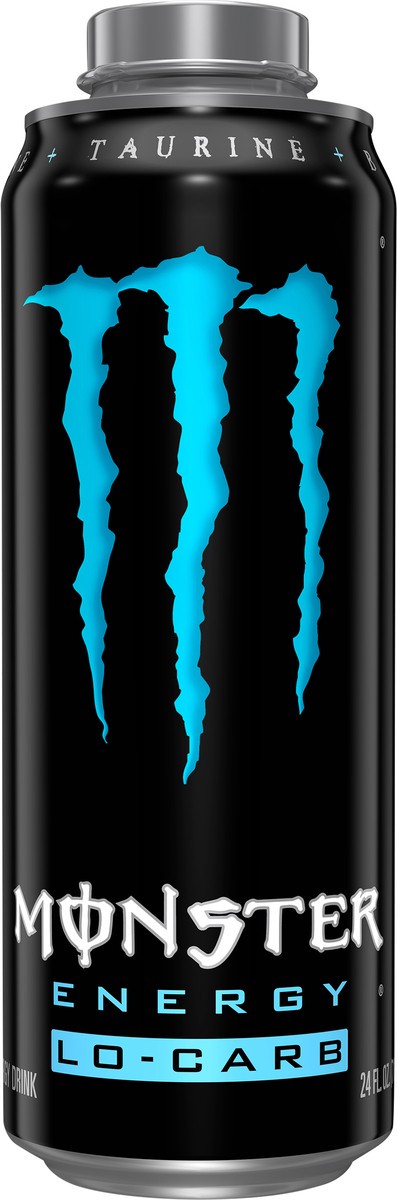 slide 2 of 2, Monster Energy Lo-Carb, Lo Carb, 24 oz