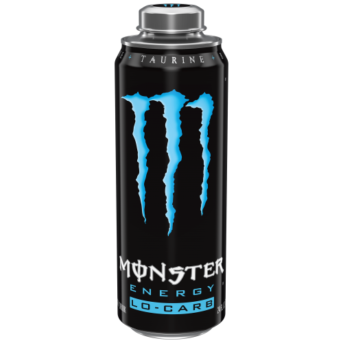 slide 1 of 1, Monster Energy Lo-Carb, Lo Carb, 24 oz