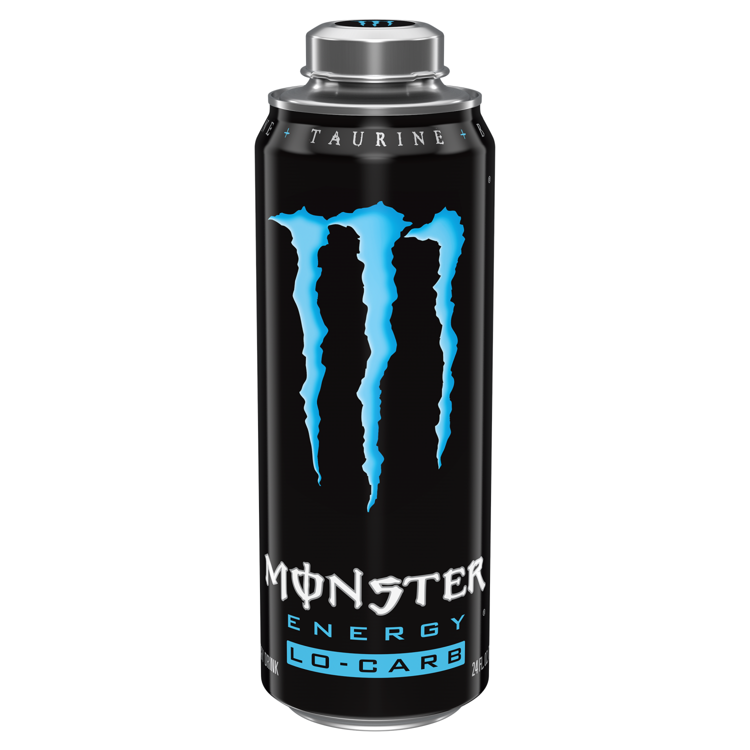 slide 1 of 2, Monster Energy Lo-Carb, Lo Carb, 24 oz