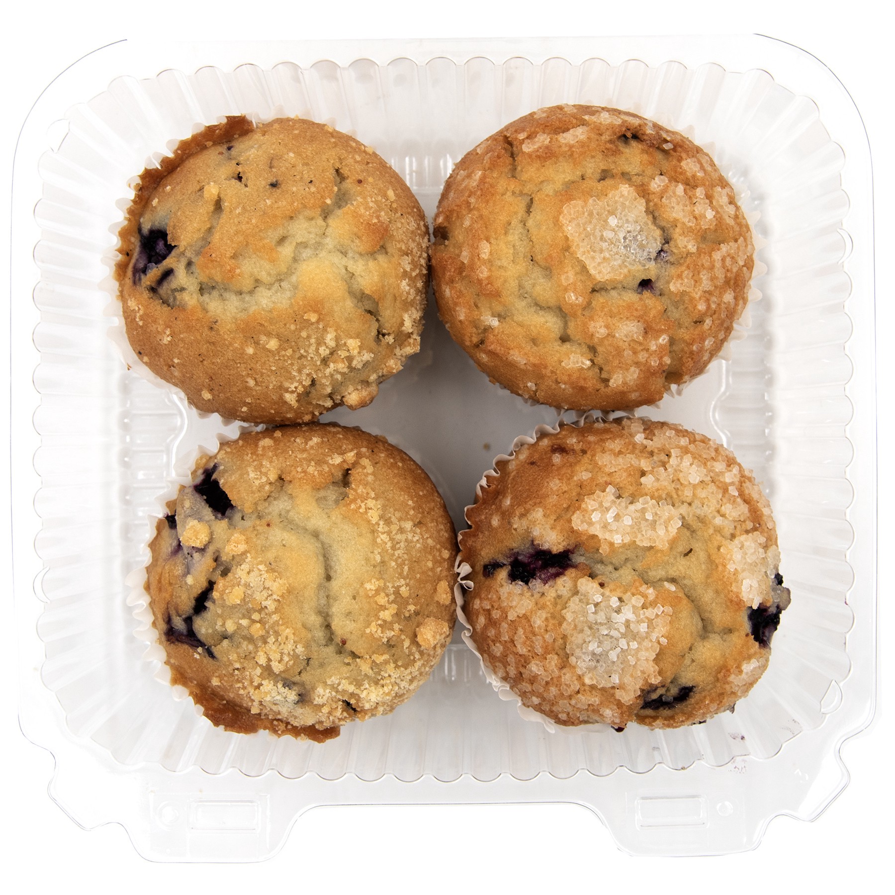 slide 1 of 1, Gourmet Blueberry Muffins, 4 ct