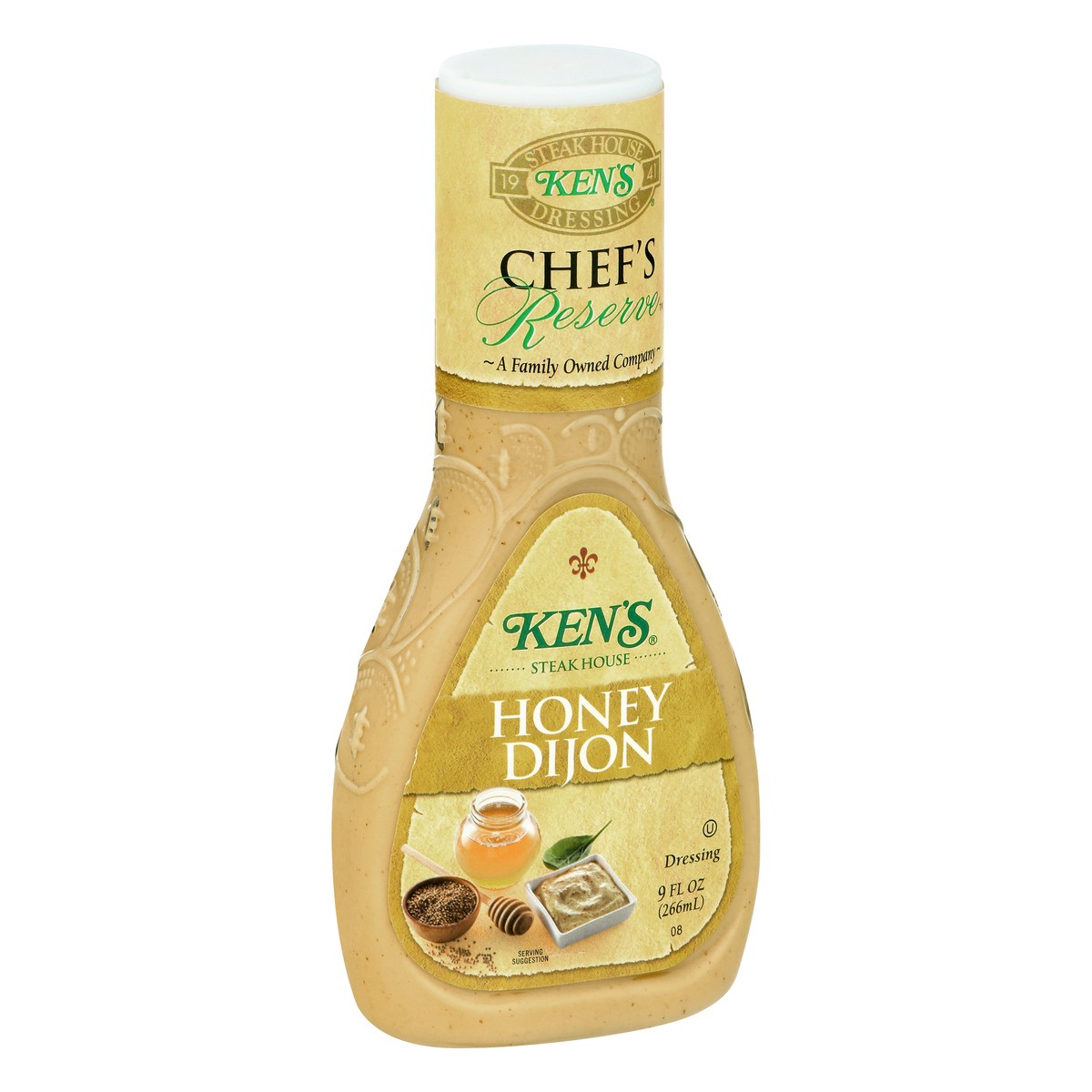 slide 8 of 11, Ken's Steak House Chef's Reserve Honey Dijon Dressing 9 oz, 9 oz