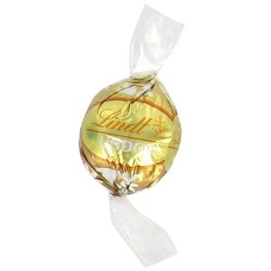 slide 1 of 1, Lindt Lindor White Single, 1 ct