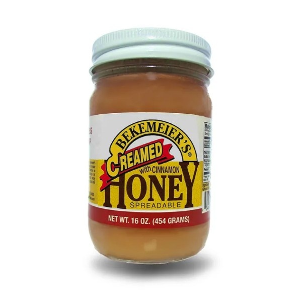 slide 1 of 1, Bekemeier's Creamed Honey Cinnamon, 16 oz