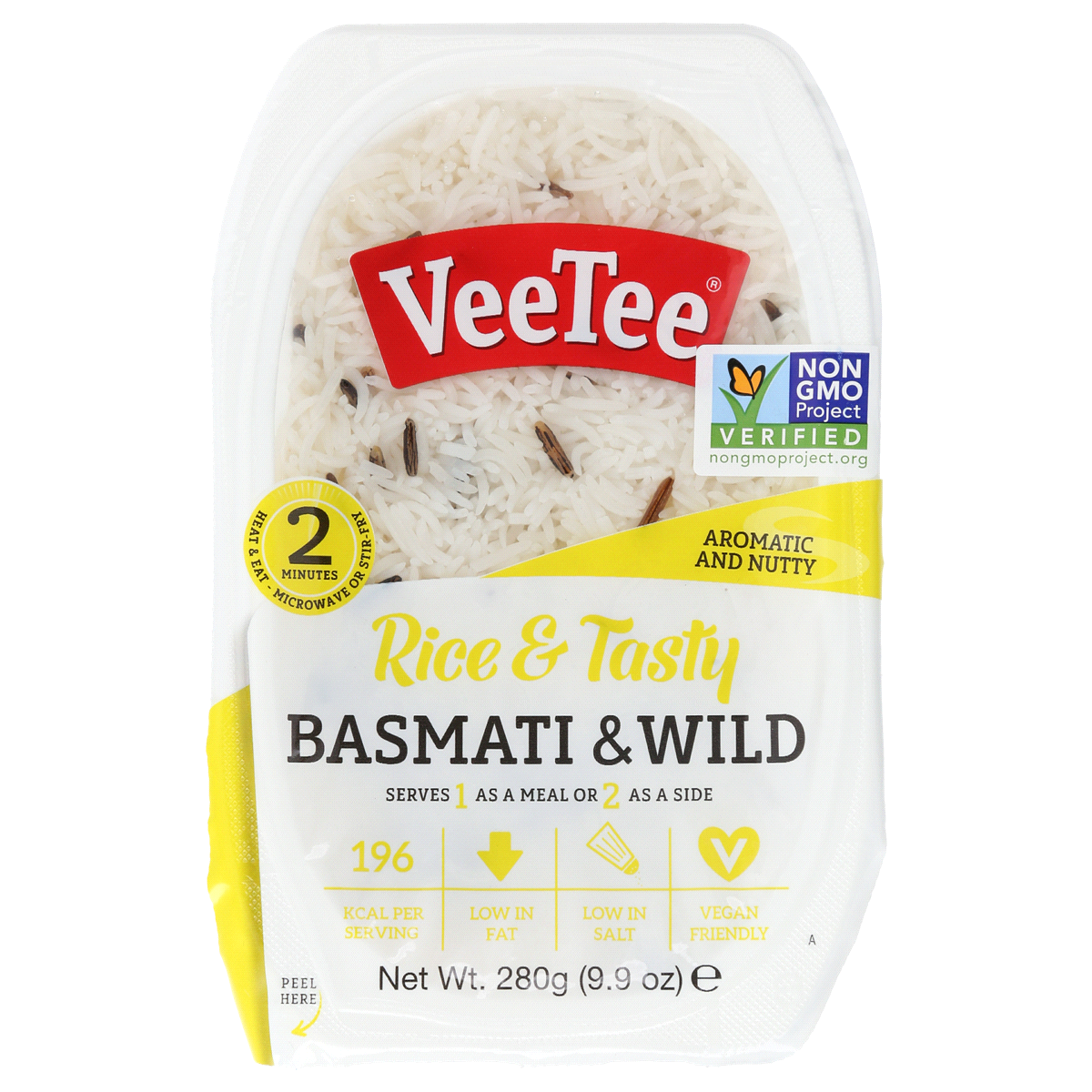 slide 1 of 5, VeeTee Basmati & Wild Rice 9.9 oz, 9.9 oz
