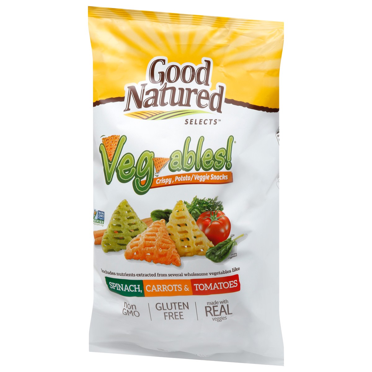 slide 13 of 13, Good Natured Veg-ables! Crispy Potato/Veggie Snacks 4.5 oz, 4.5 oz