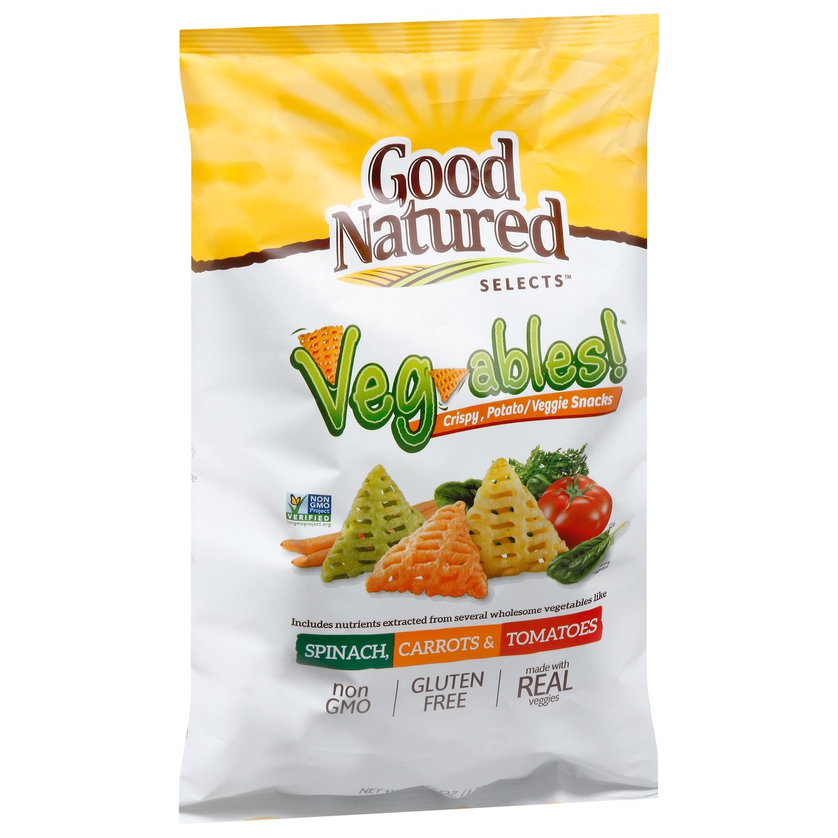 slide 10 of 13, Good Natured Veg-ables! Crispy Potato/Veggie Snacks 4.5 oz, 4.5 oz