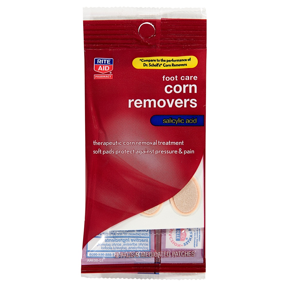 slide 1 of 1, Rite Aid Ra Corn Removers, 9 ct