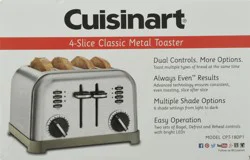Cuisinart 4-Slice Metal Classic Toaster