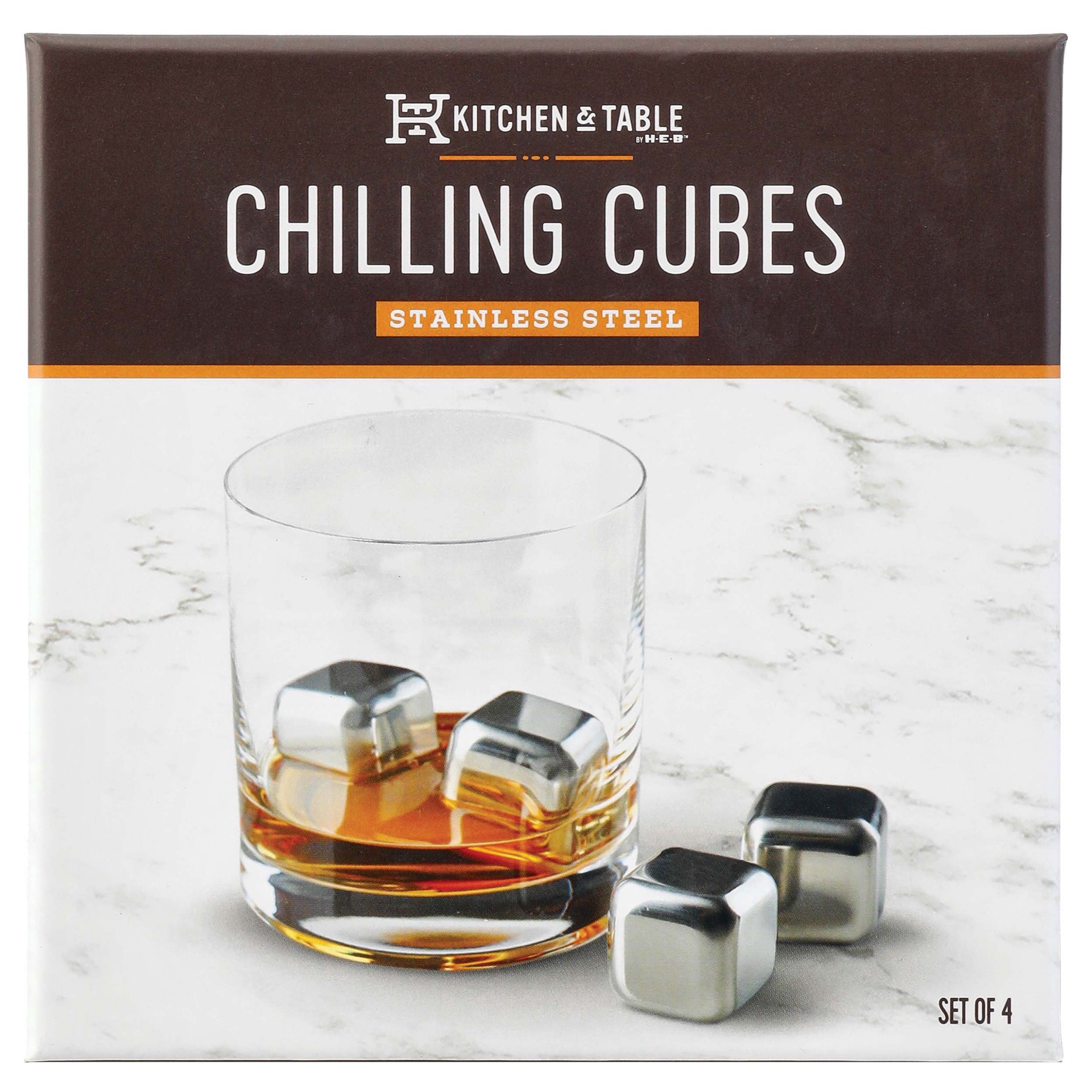 slide 1 of 1, Ktchen & Table by H-E-B Kitchen & Table by H-E-B Chilling Cubes, 4 ct