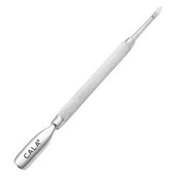 Cala Cuticle Pusher & Cleaner - Stainless Steel, 1 ct