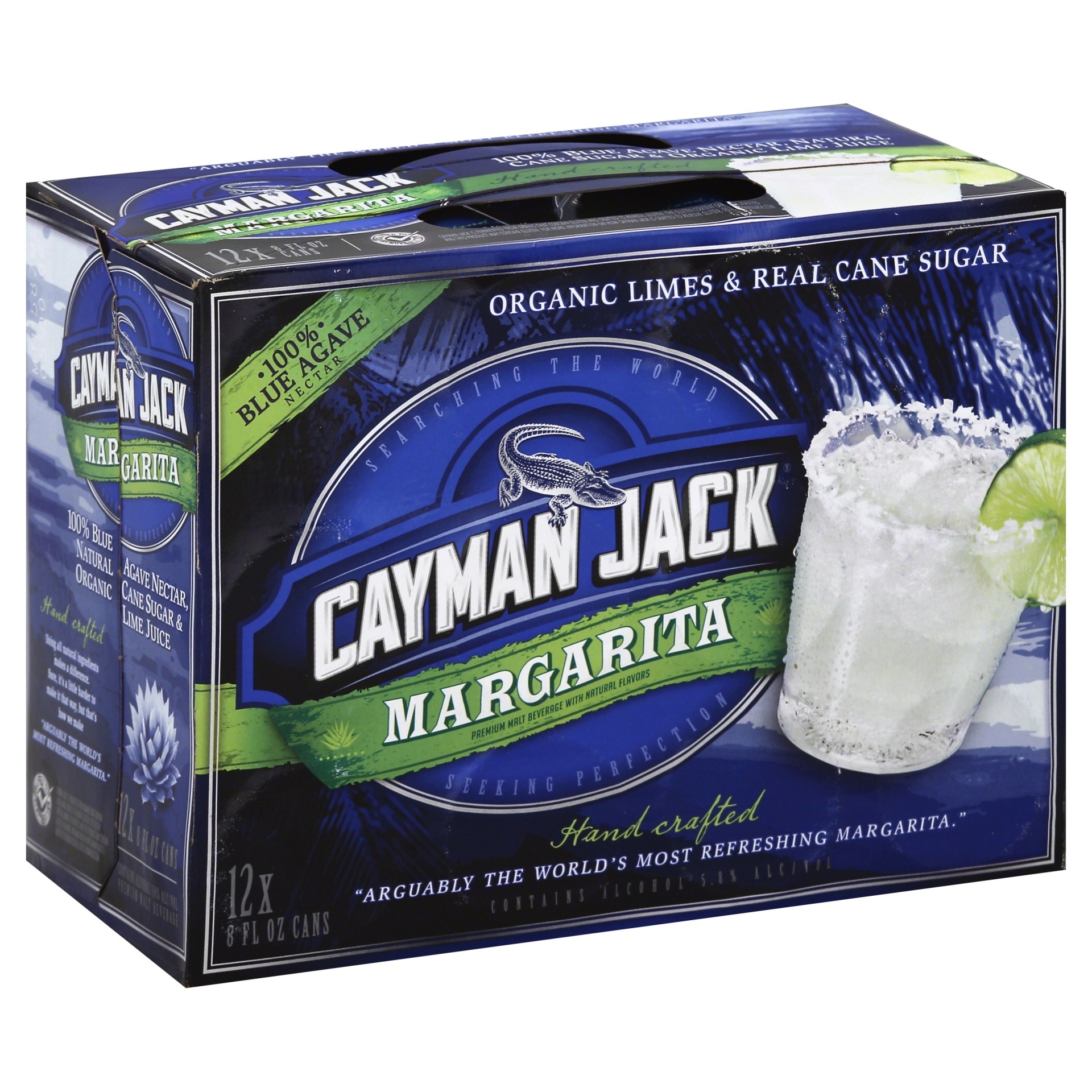 slide 1 of 6, Cayman Jack Margarita, 1 ct