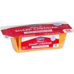 Hill Country Fare Cheese Cracker Cuts - Sharp Cheddar