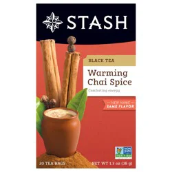 Stash Tea Bags Chai Spice Black Tea 20 ea
