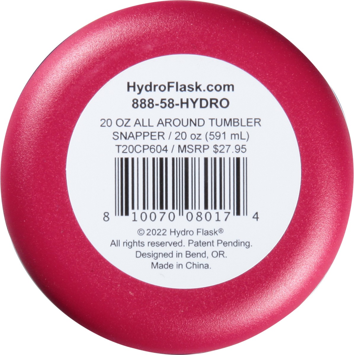 slide 4 of 9, Hydro Flask 20 Ounce Snapper All Around Tumbler 1 ea, 1 ea