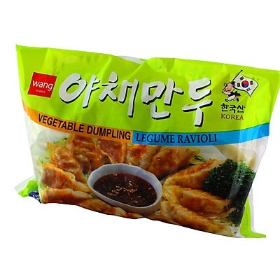 slide 1 of 8, Wang Korea Legume Ravioli Vegetable Dumpling 50 ea, 50 ct