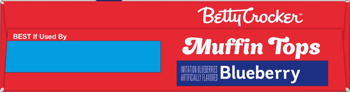 slide 7 of 11, Betty Crocker Muffin Tops Mix, Blueberry, With Topping, 11.9 oz