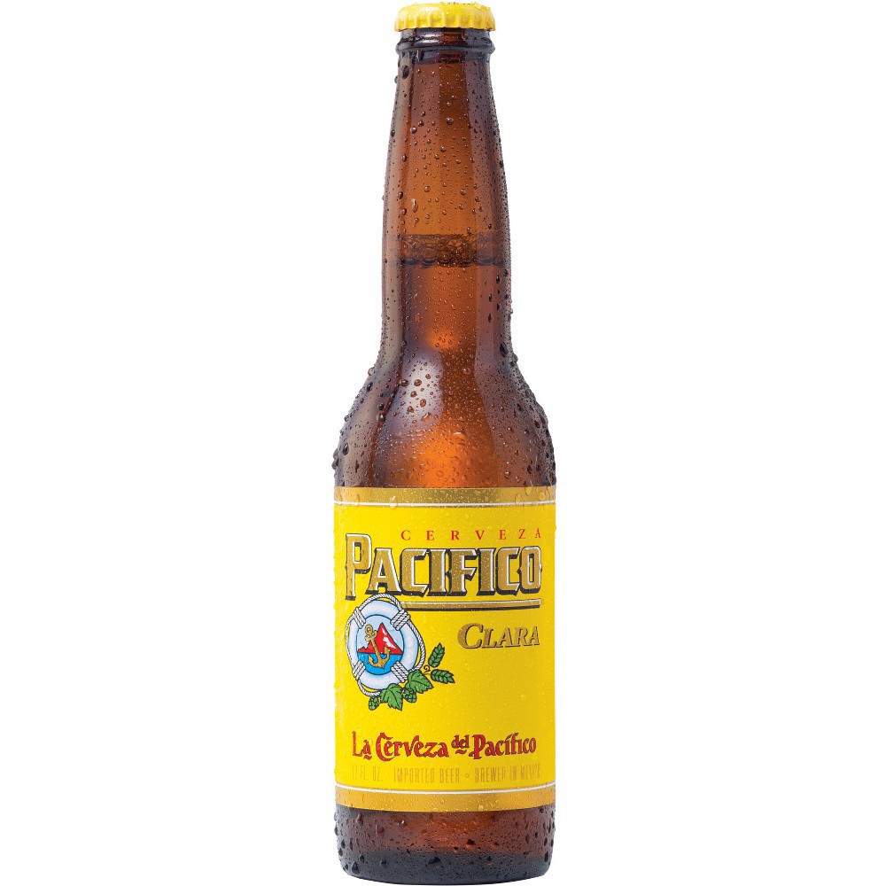slide 3 of 27, Pacifico Clara Mexican Lager Import Beer, 24 pk 12 fl oz Bottles, 4.4% ABV, 288 fl oz