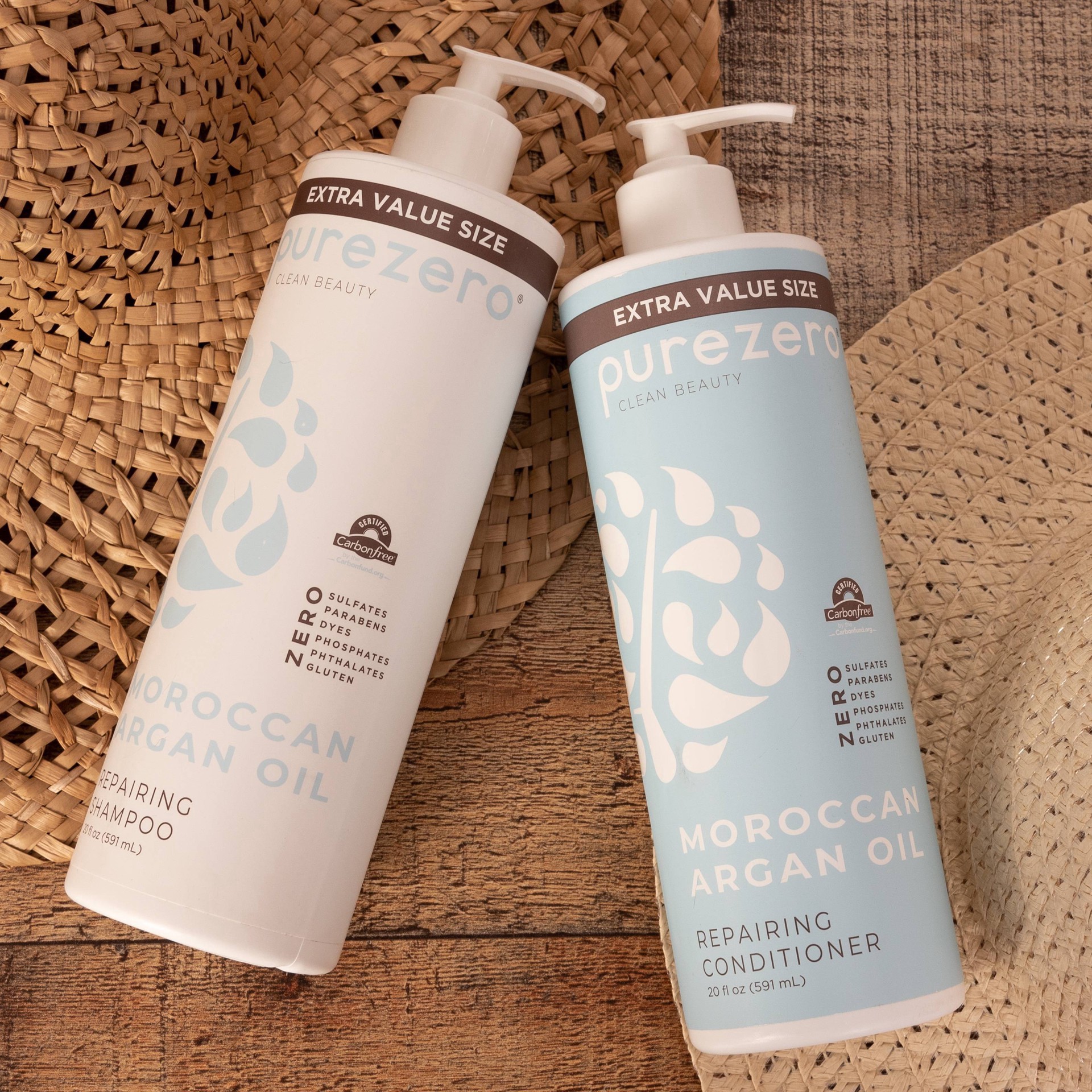 slide 2 of 5, Purezero Moroccan Argan Oil Conditioner - 20 fl oz, 20 oz