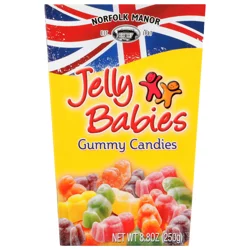 Norfolk Manor Jelly Babies Gummi Candies 8.8 oz
