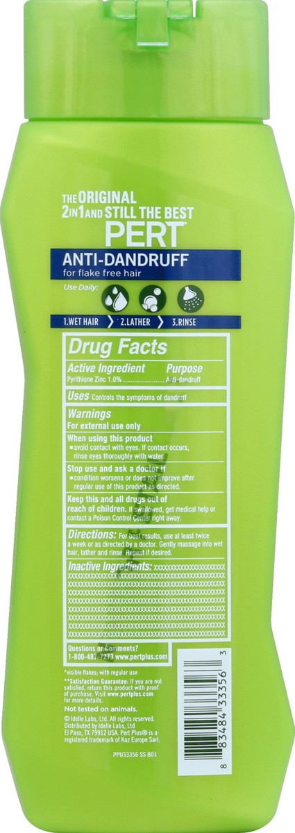 slide 2 of 4, Pert Plus Dandruff Control 2In1 Shamp/Con, 13.5 fl oz