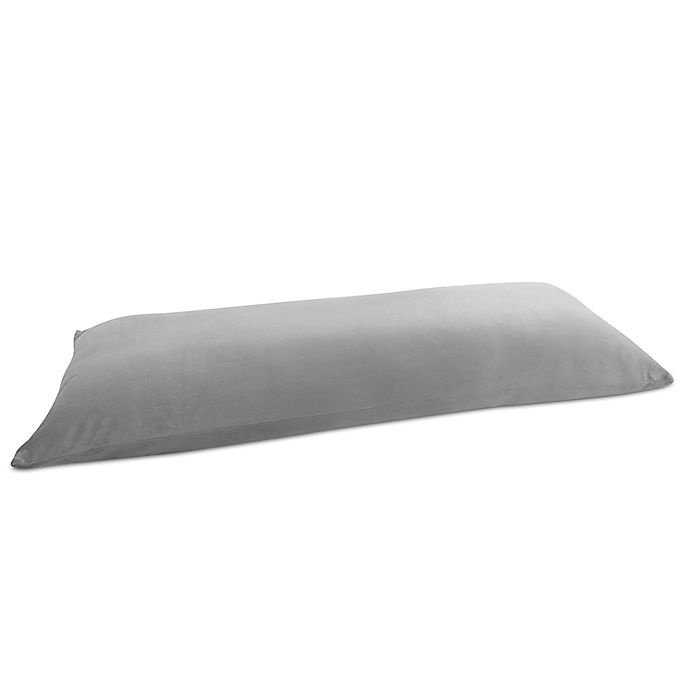 slide 1 of 5, Therapedic Memory Foam Body Pillow - Grey, 1 ct