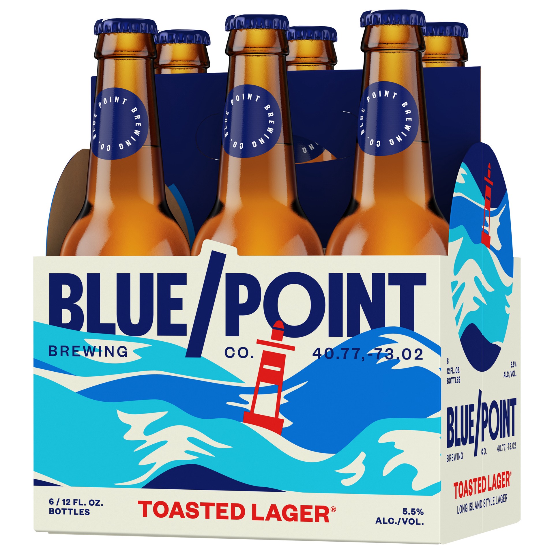 slide 2 of 3, Blue Point Toasted Lager, 6 ct; 12 oz