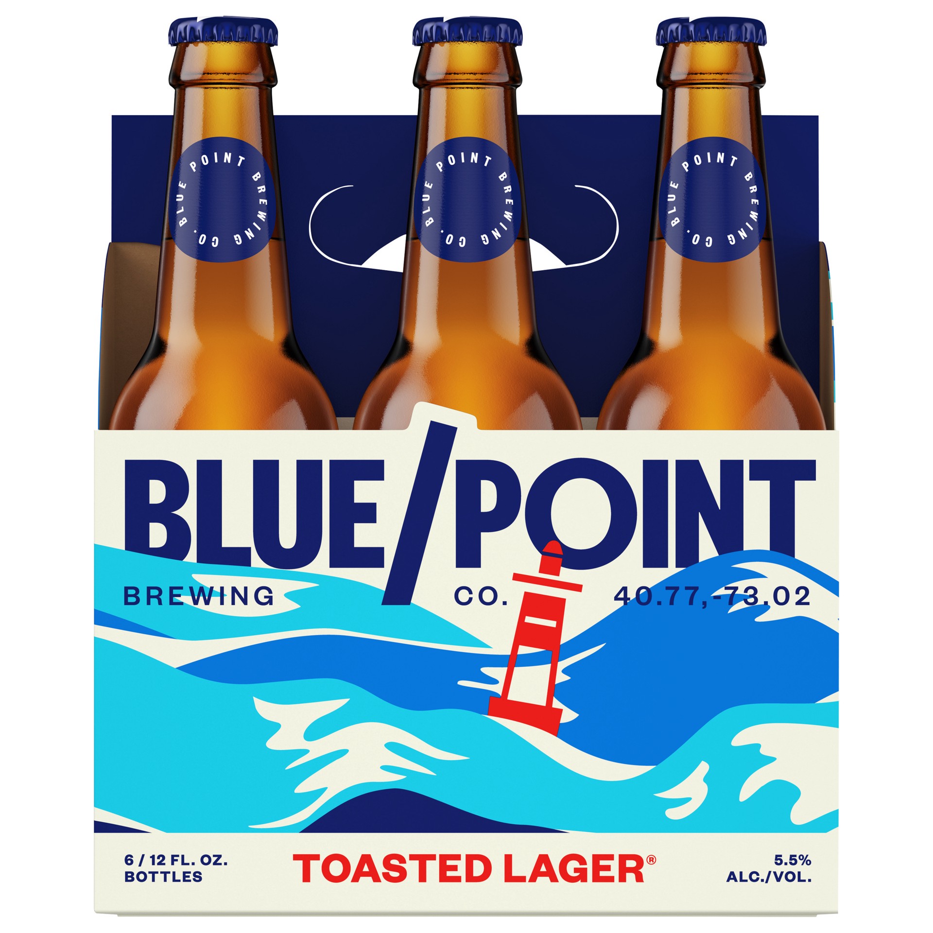 slide 3 of 3, Blue Point Toasted Lager, 6 ct; 12 oz