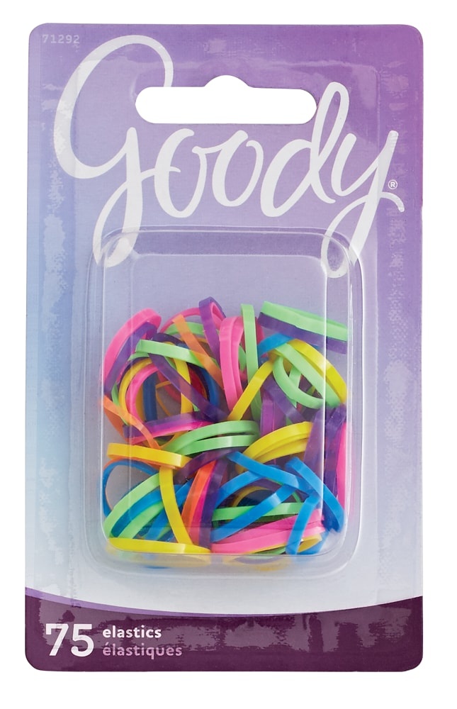 slide 1 of 1, Goody Mini Neon Elastic, 75 ct