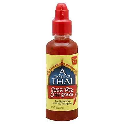 slide 1 of 1, A Taste of Thai Sweet Red Chili Sauce, 7 fl oz