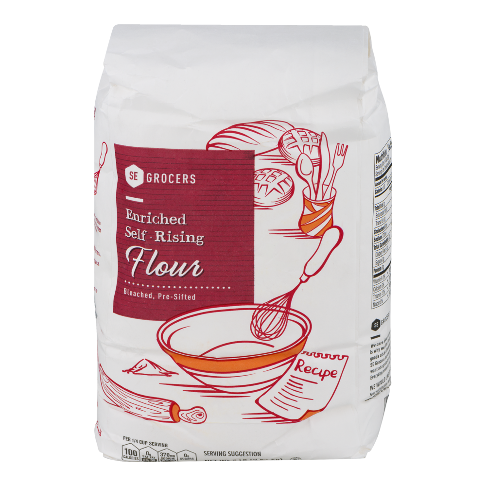 slide 1 of 1, SE Grocers Self Rising Flour, 5 lb