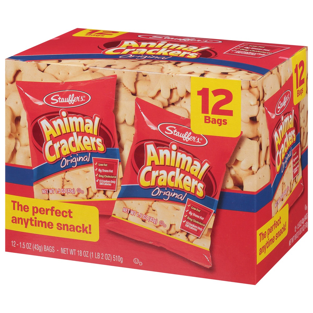 slide 6 of 9, Stauffer's Animal Crackers, 12 ct