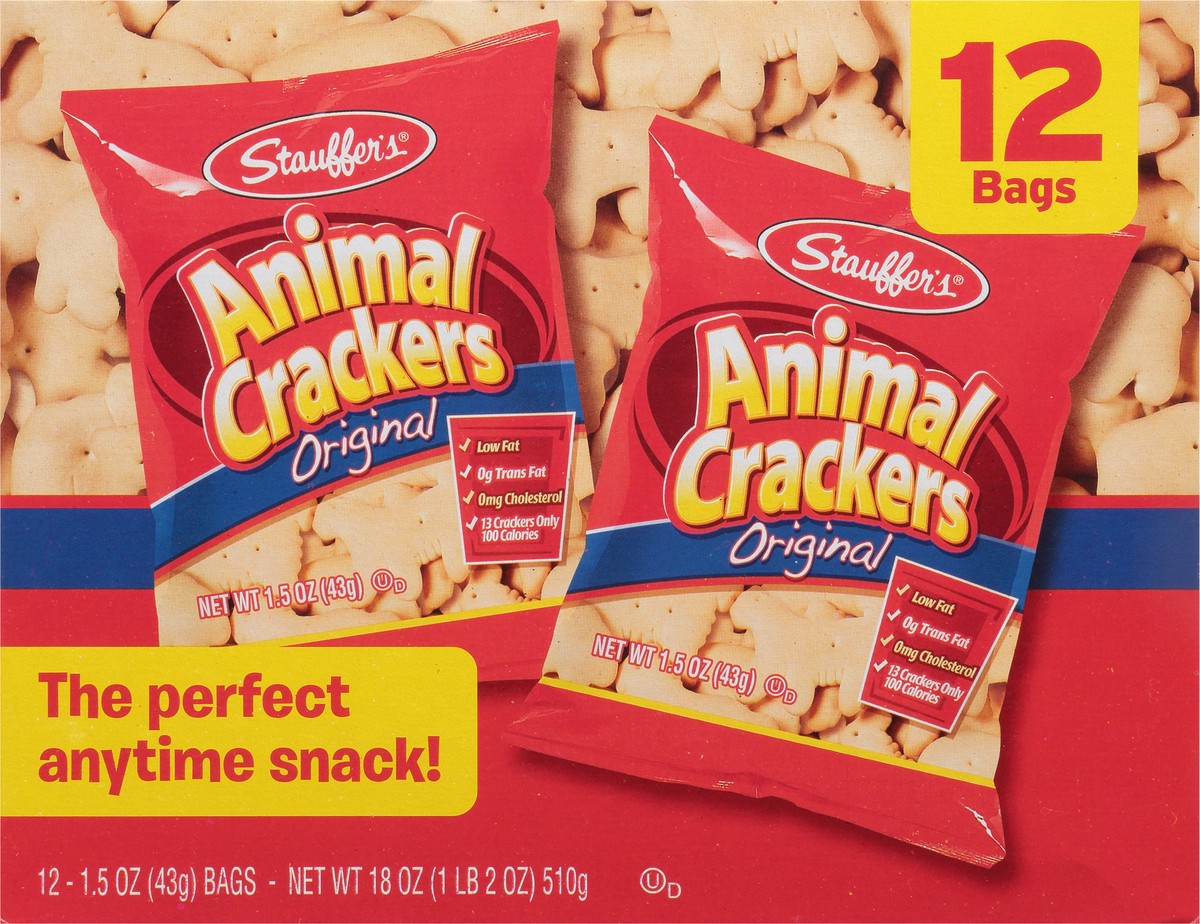 slide 8 of 9, Stauffer's Animal Crackers, 12 ct