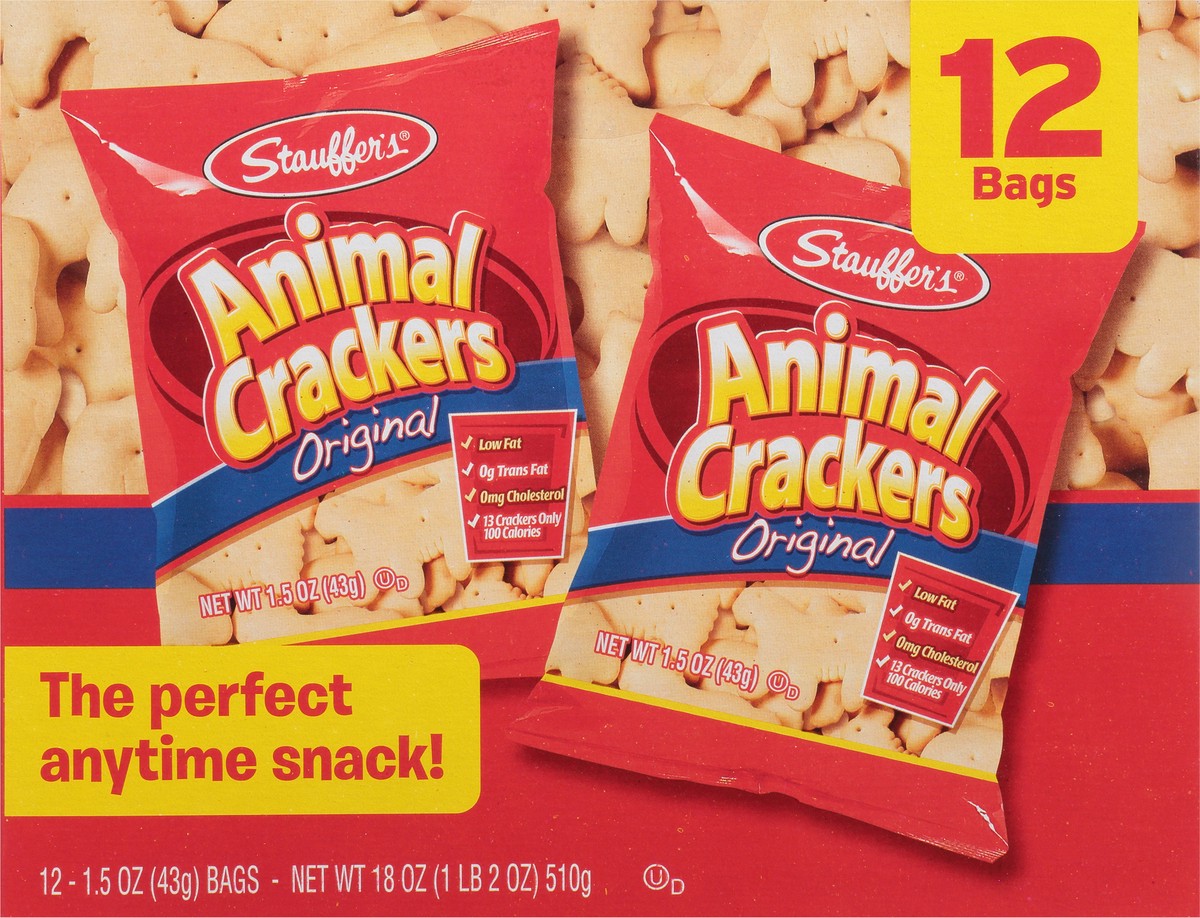 slide 3 of 9, Stauffer's Animal Crackers, 12 ct