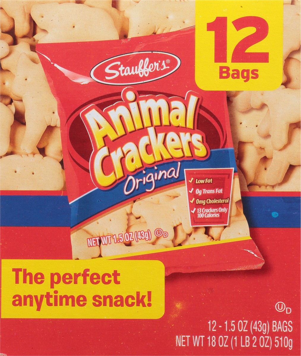 slide 9 of 9, Stauffer's Animal Crackers, 12 ct