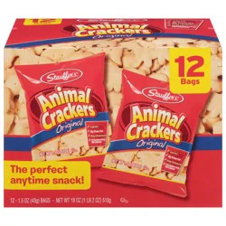 Stauffer's Animal Crackers, Original - 12 ct