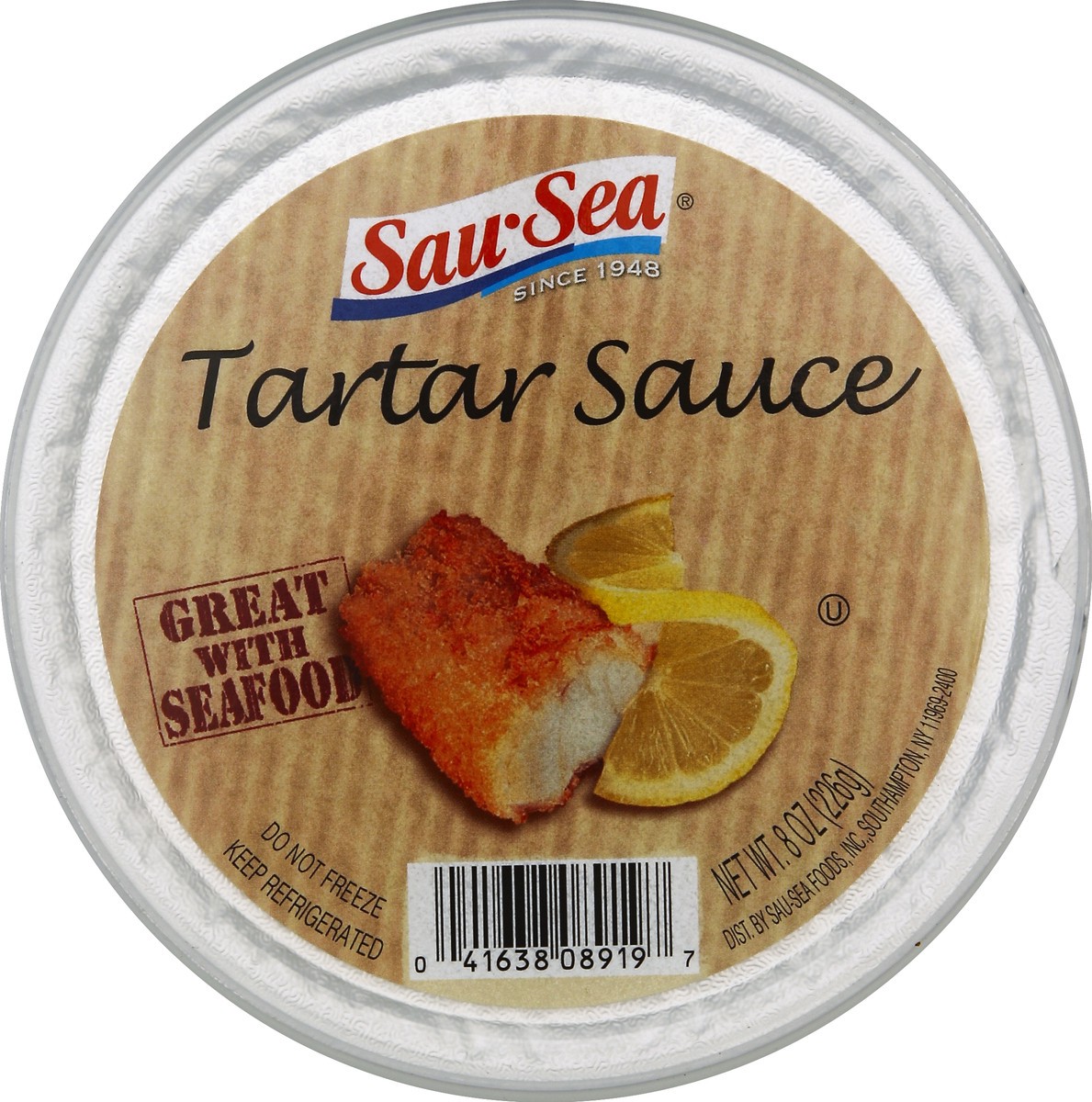 slide 4 of 4, Sau-Sea Tartar Sauce 8 oz, 8 oz