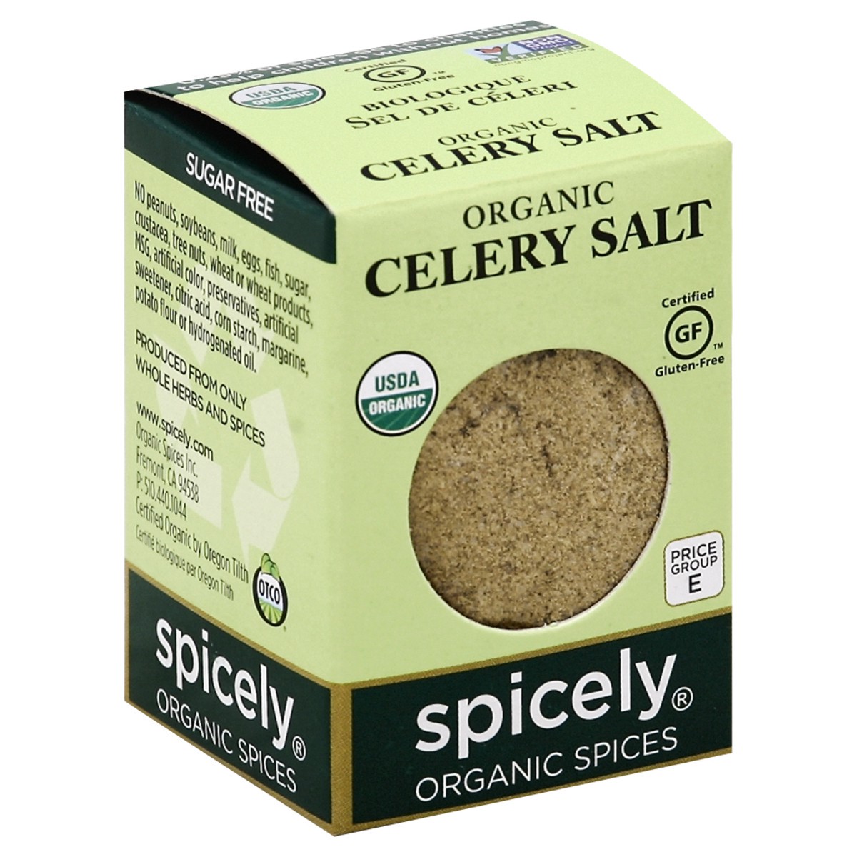 slide 2 of 4, Spicely Organic Spices Celery Salt 0.5 oz, 0.5 oz