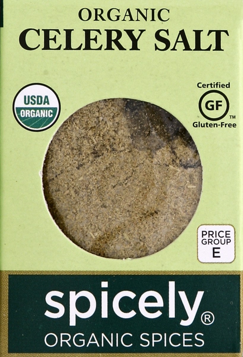 slide 1 of 4, Spicely Organic Spices Celery Salt 0.5 oz, 0.5 oz