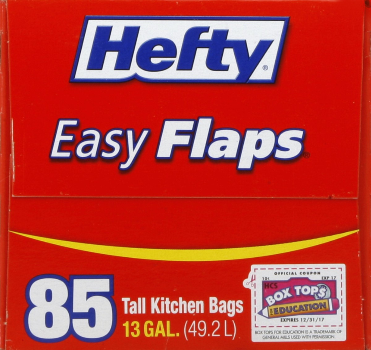 slide 3 of 5, Hefty Tall Kitchen Bags 85 ea, 85 ct