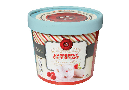 slide 1 of 1, Red Button Creamery Rasberry Cheesecake, 56 oz