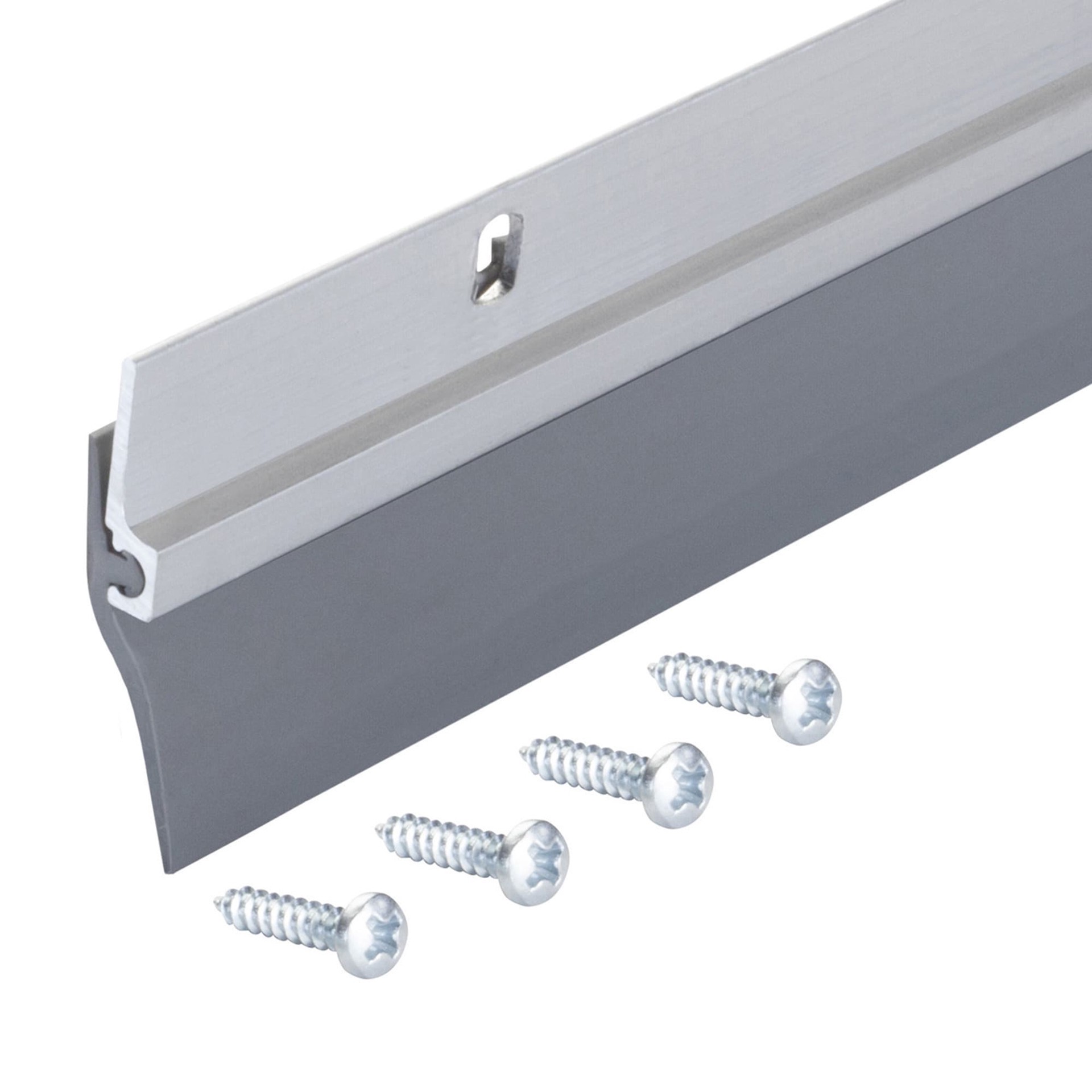 slide 6 of 6, M-D 36-in Mill Door Sweep (Install with Screws), 1 ct