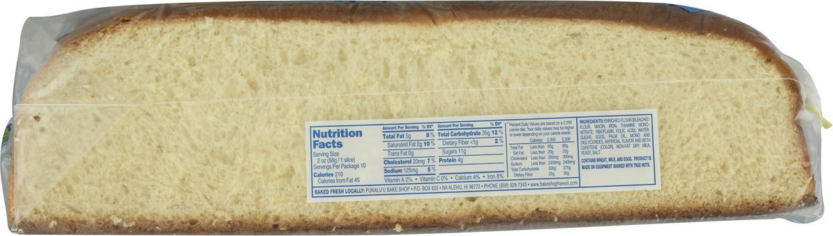 slide 14 of 14, Punaluu Bake Shop Traditional Sweetbread 20 oz, 20 oz