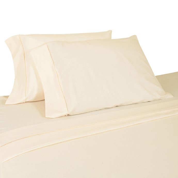 slide 1 of 1, Home Dynamix Micro Lush Microfiber Full Sheet Set - Ivory, 1 ct