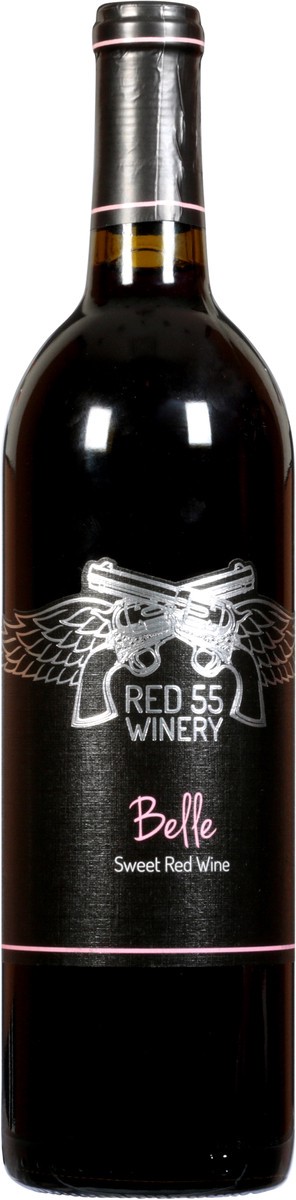 slide 11 of 11, Red 55 Winery Belle American Sweet Red Wine 750 ml, 750 ml