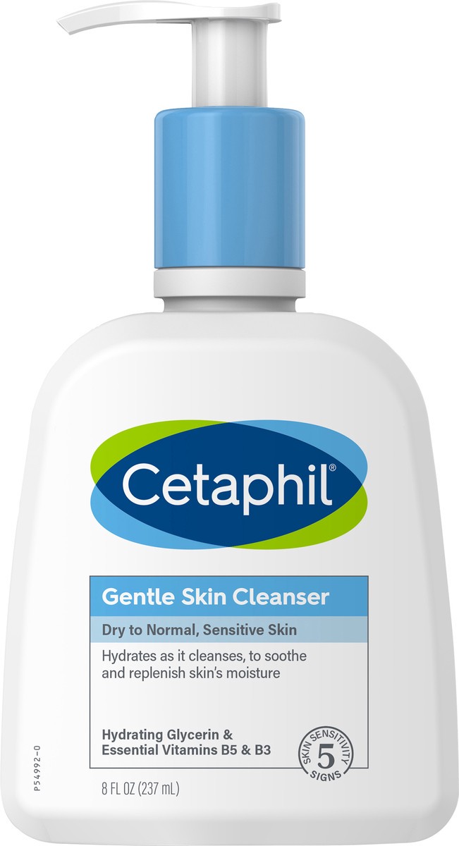 slide 3 of 6, Cetaphil Gentle Skin Cleanser, 8 fl oz