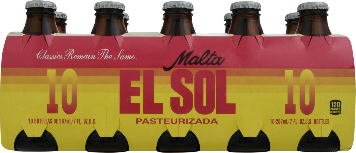 slide 2 of 9, El Sol Malta / Malt Beverage - 70 fl oz, 70 fl oz