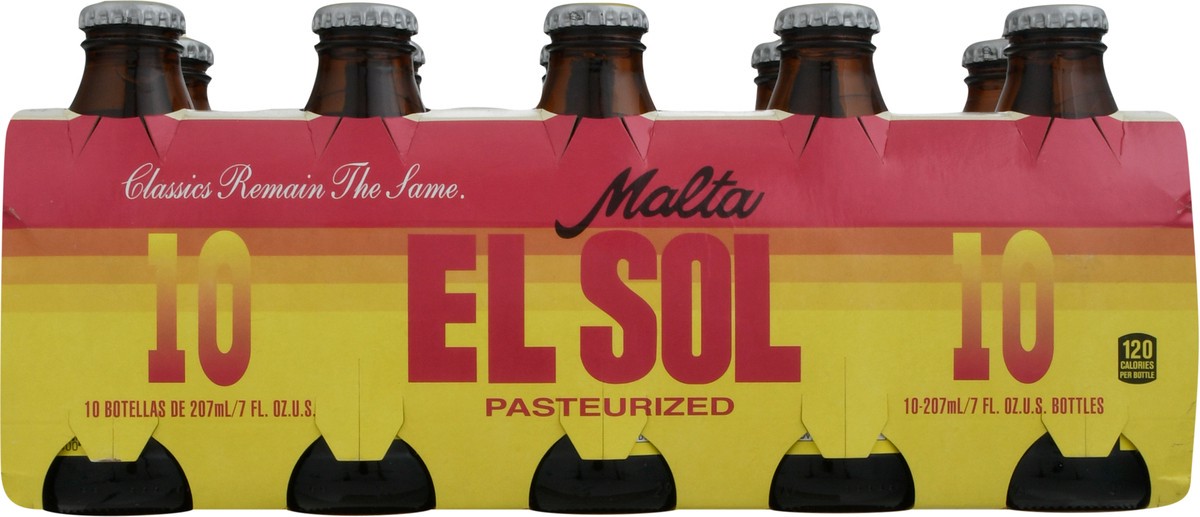 slide 7 of 9, El Sol Malta / Malt Beverage - 70 fl oz, 70 fl oz