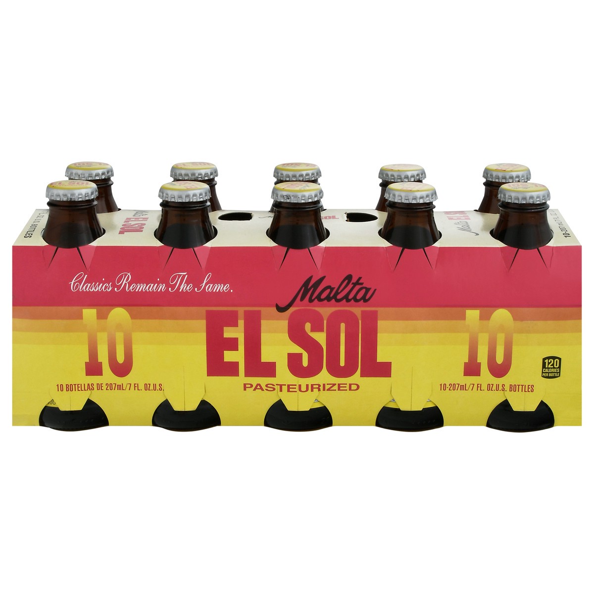 slide 1 of 9, El Sol Malta / Malt Beverage - 70 fl oz, 70 fl oz